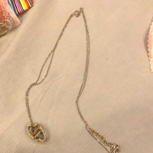 Brighton double heart necklace